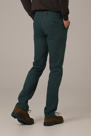 Zelene muške pantalone classic