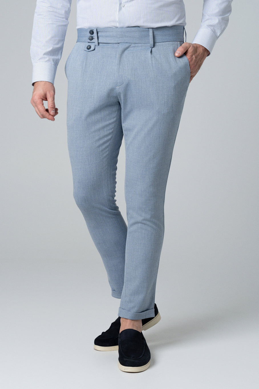 Plave muške pantalone
