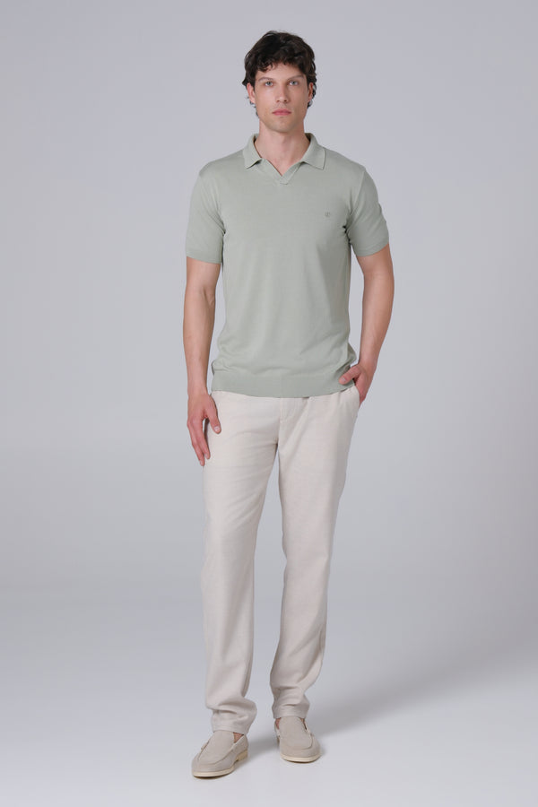 Muška majica končana zelena