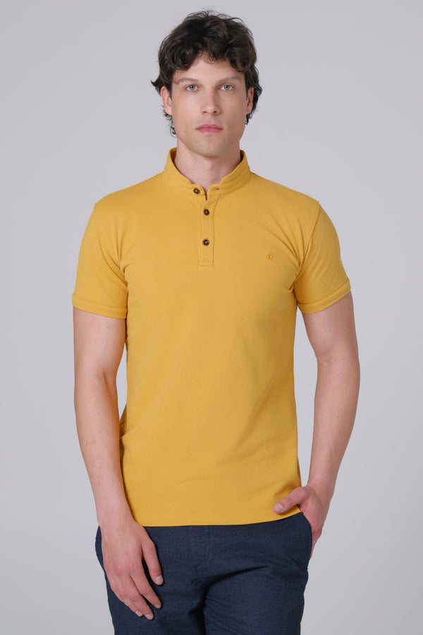 Muška polo majica ruska kragna