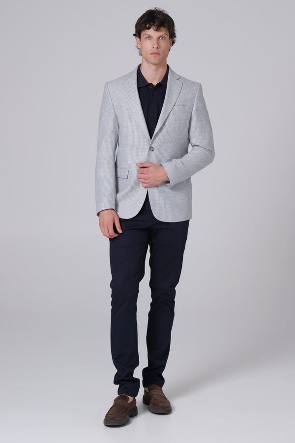 Muški sako 7/26 svetlo sivi