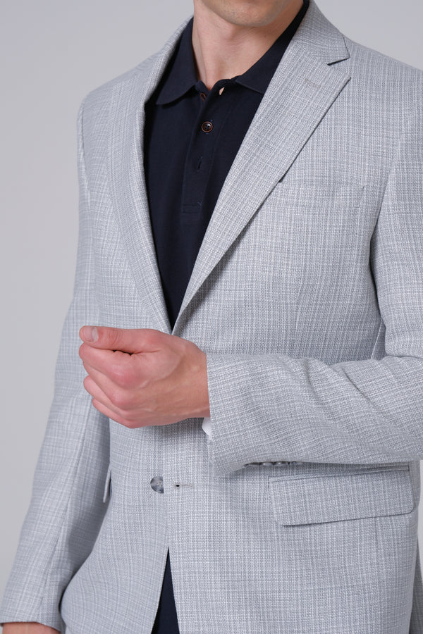 Muški sako 7/26 svetlo sivi