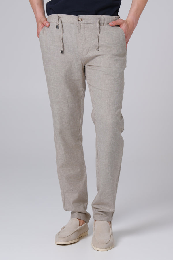 Bež muške pantalone LAN