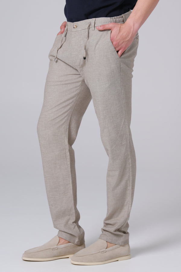 Bež muške pantalone LAN