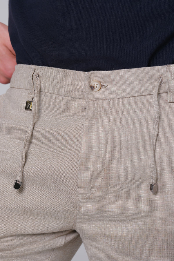 Bež muške pantalone LAN