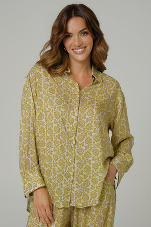 Ženski komplet 100% viskoza zeleni