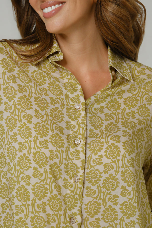 Ženski komplet 100% viskoza zeleni