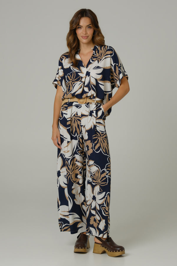 Ženski komplet 100% viskoza teget