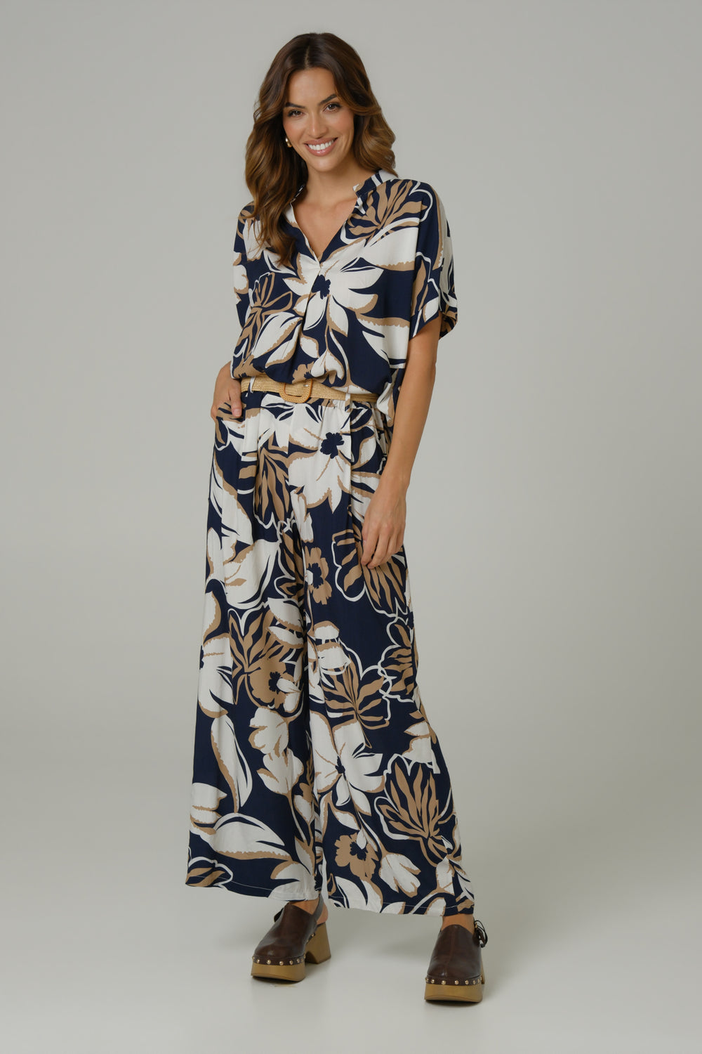 Ženski komplet 100% viskoza teget