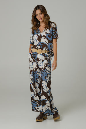 Ženski komplet 100% viskoza  plavi