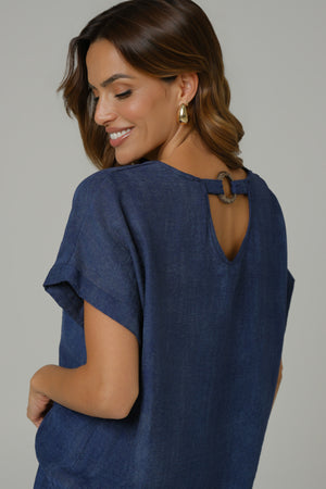 Ženski komplet 100% viskoza  PLAVI