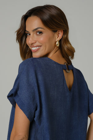 Ženski komplet 100% viskoza  PLAVI