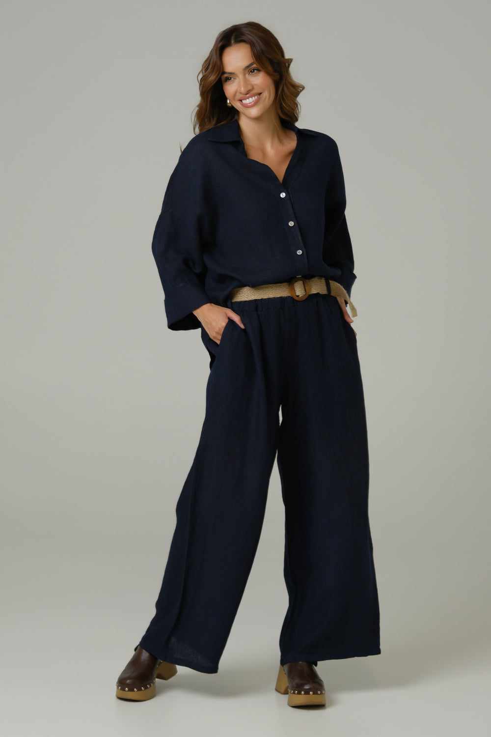 Ženske pantalone 100% LAN TEGET