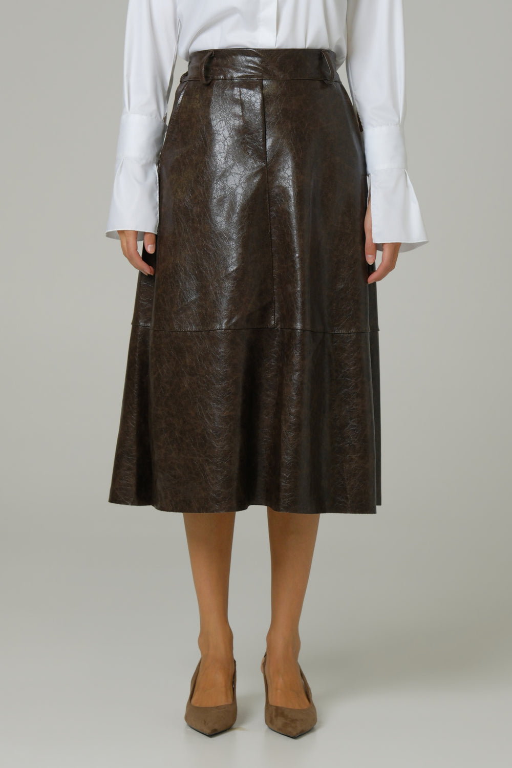 Ženska suknja 334526 BRAON