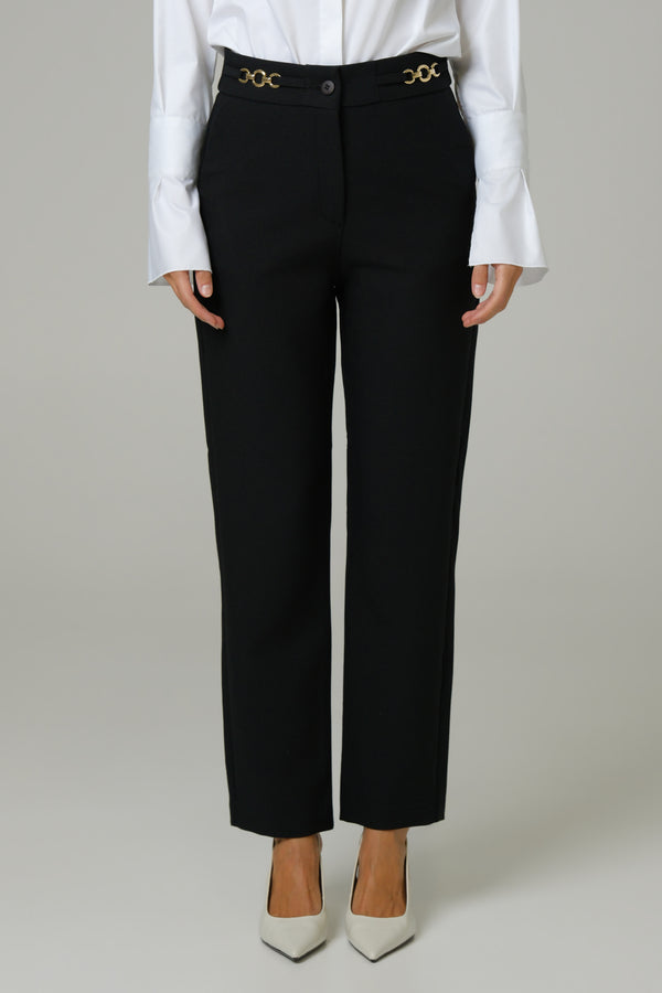 Ženske pantalone 156ž126 CRNE