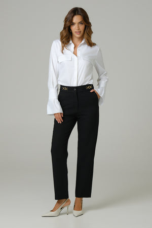 Ženske pantalone 156ž126 CRNE