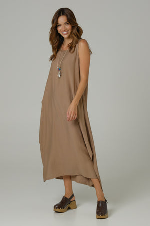 Hera ženska haljina oker