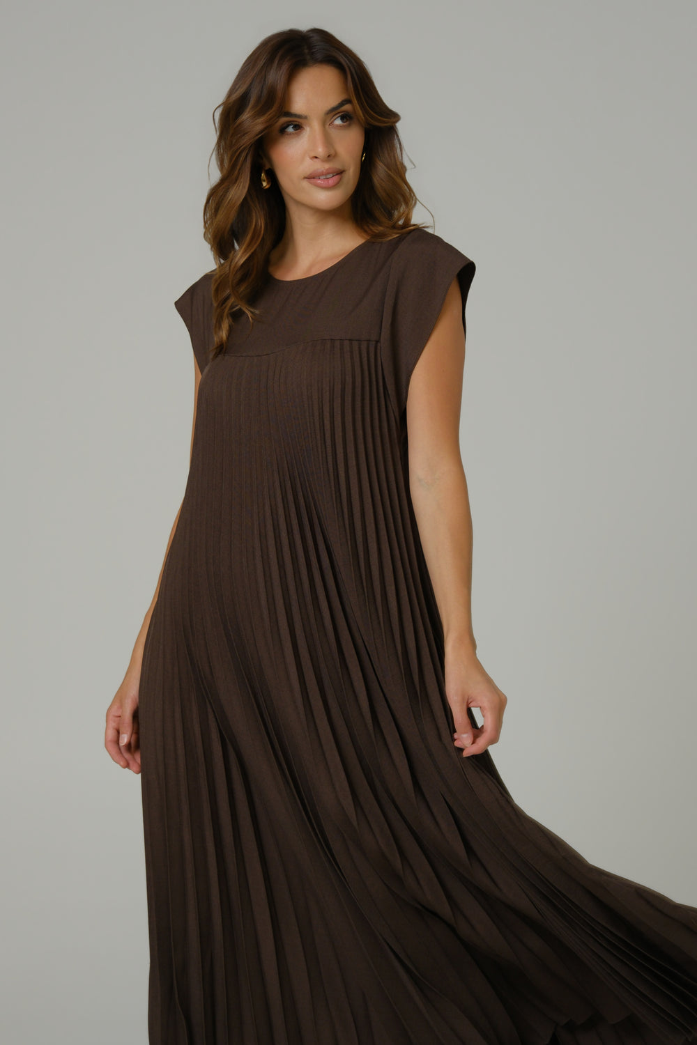 Danica ženska haljina BRAON