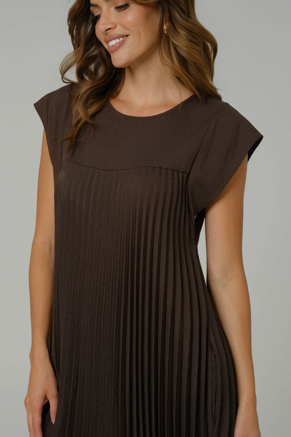 Danica ženska haljina BRAON