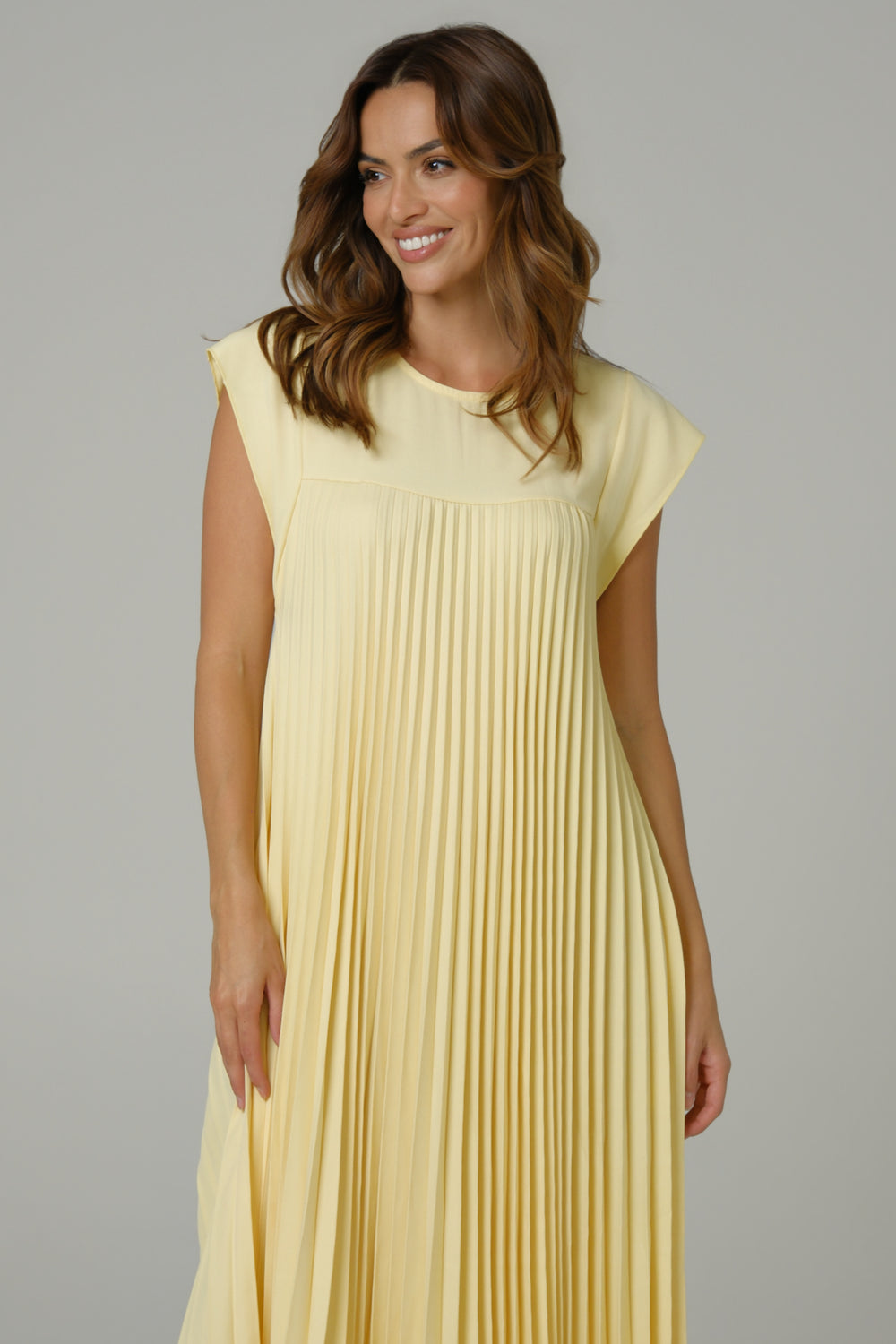 Danica ženska haljina ŽUTA