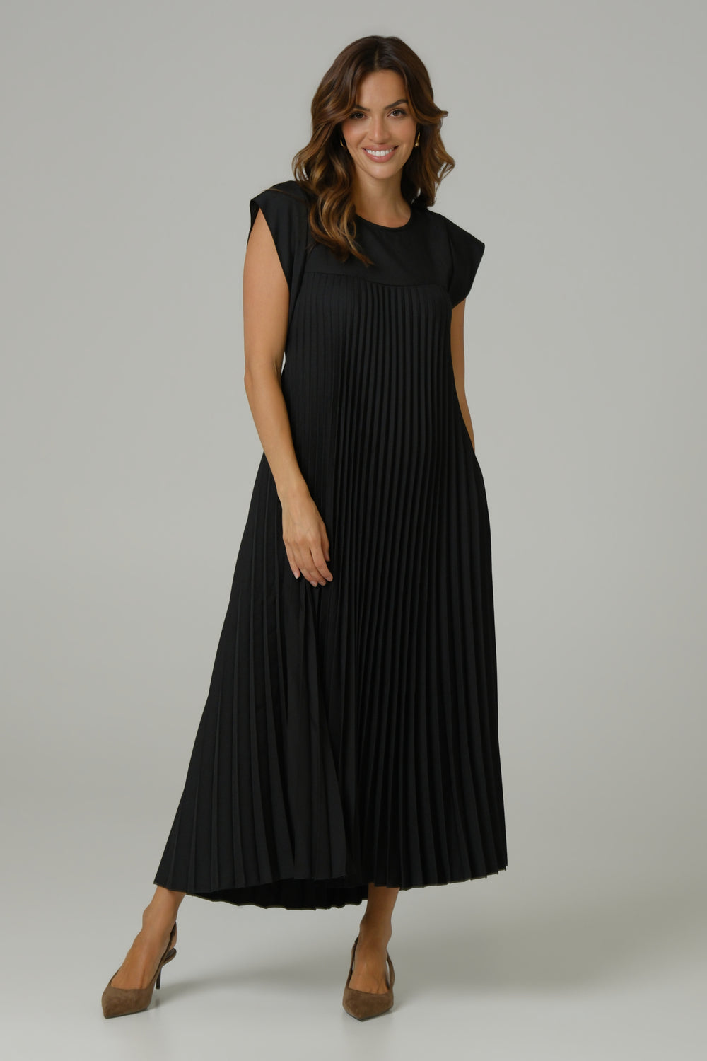 Danica ženska haljina CRNA