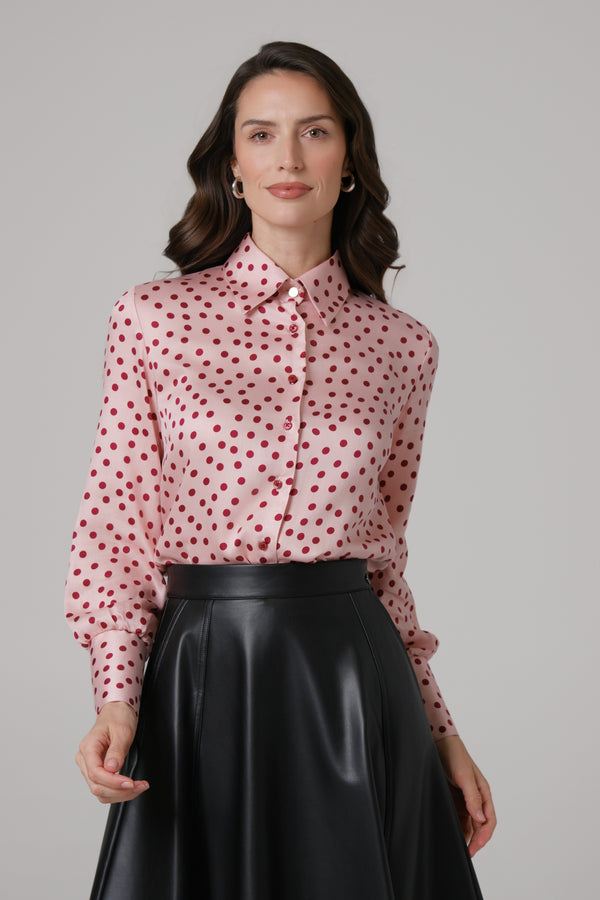 Ženska bluza roze tufna 100% VISKOZA