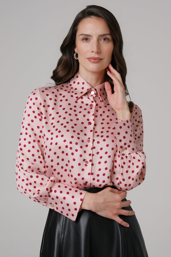 Ženska bluza roze tufna 100% VISKOZA