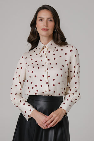 Ženska bluza BORDO TUFNA 100% VISKOZA