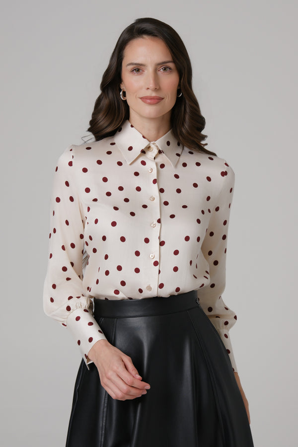 Ženska bluza BORDO TUFNA 100% VISKOZA