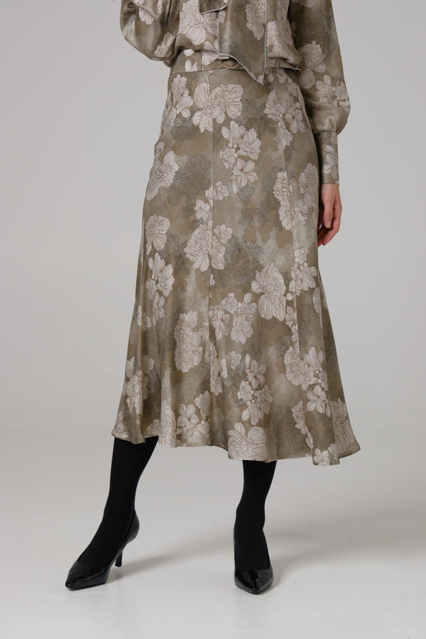 Ženska suknja maslinasta LIMITIRANA SERIJA