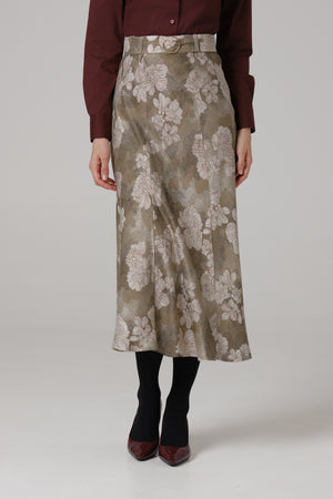 Ženska suknja maslinasta LIMITIRANA SERIJA