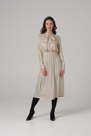 Hajdučica ženska haljina BEŽ