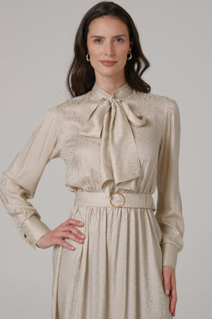 Hajdučica ženska haljina BEŽ