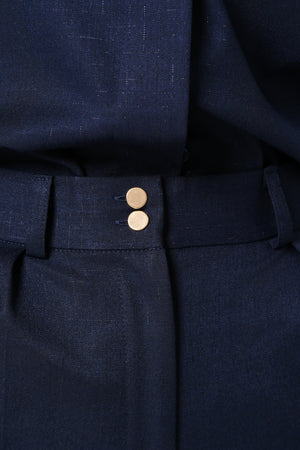 Ženske pantalone teget