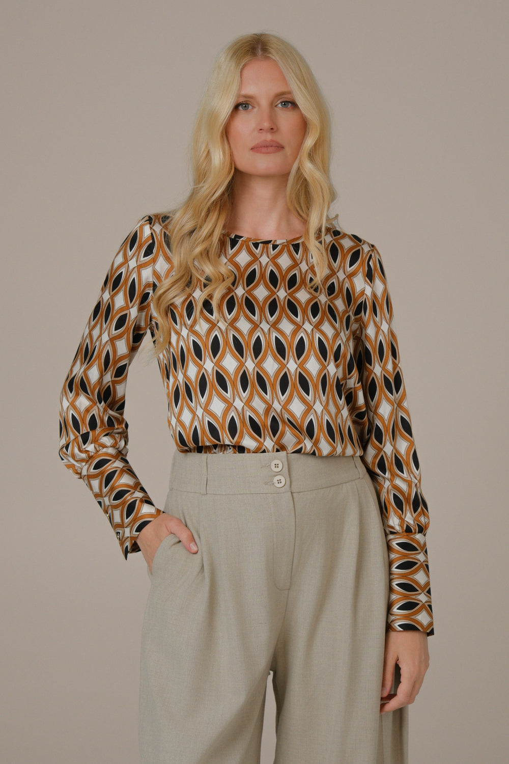 Ženska bluza 1091025 bež