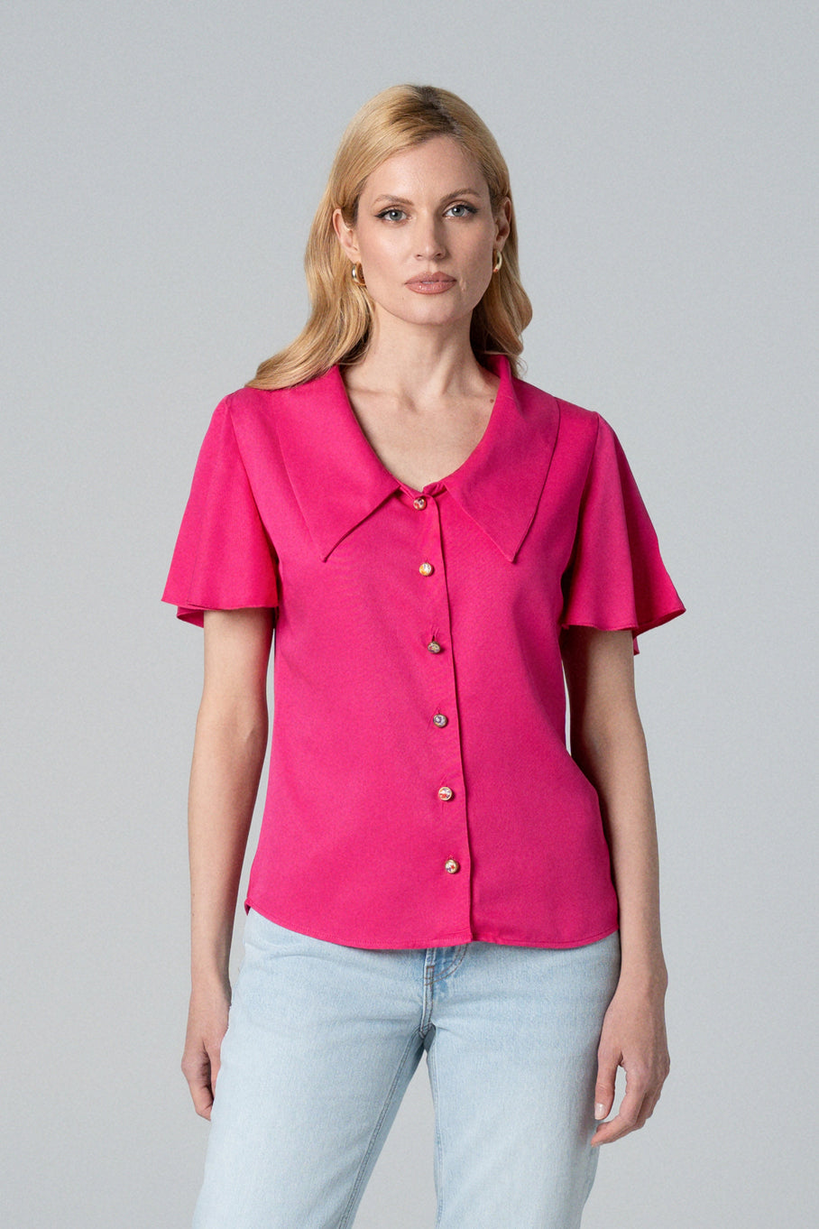 ŽENSKA BLUZA VISKOZA PINK