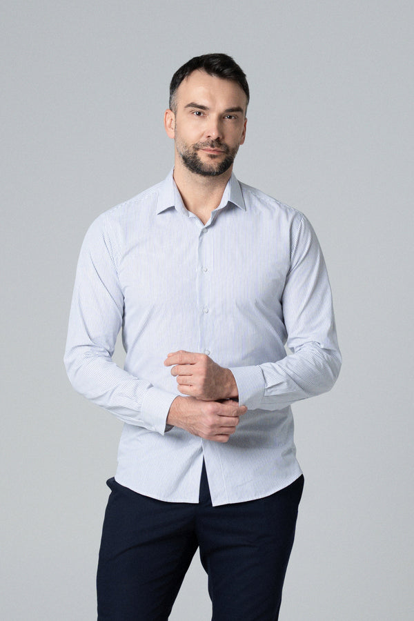 Mokranjac blago strukirana muška košulja