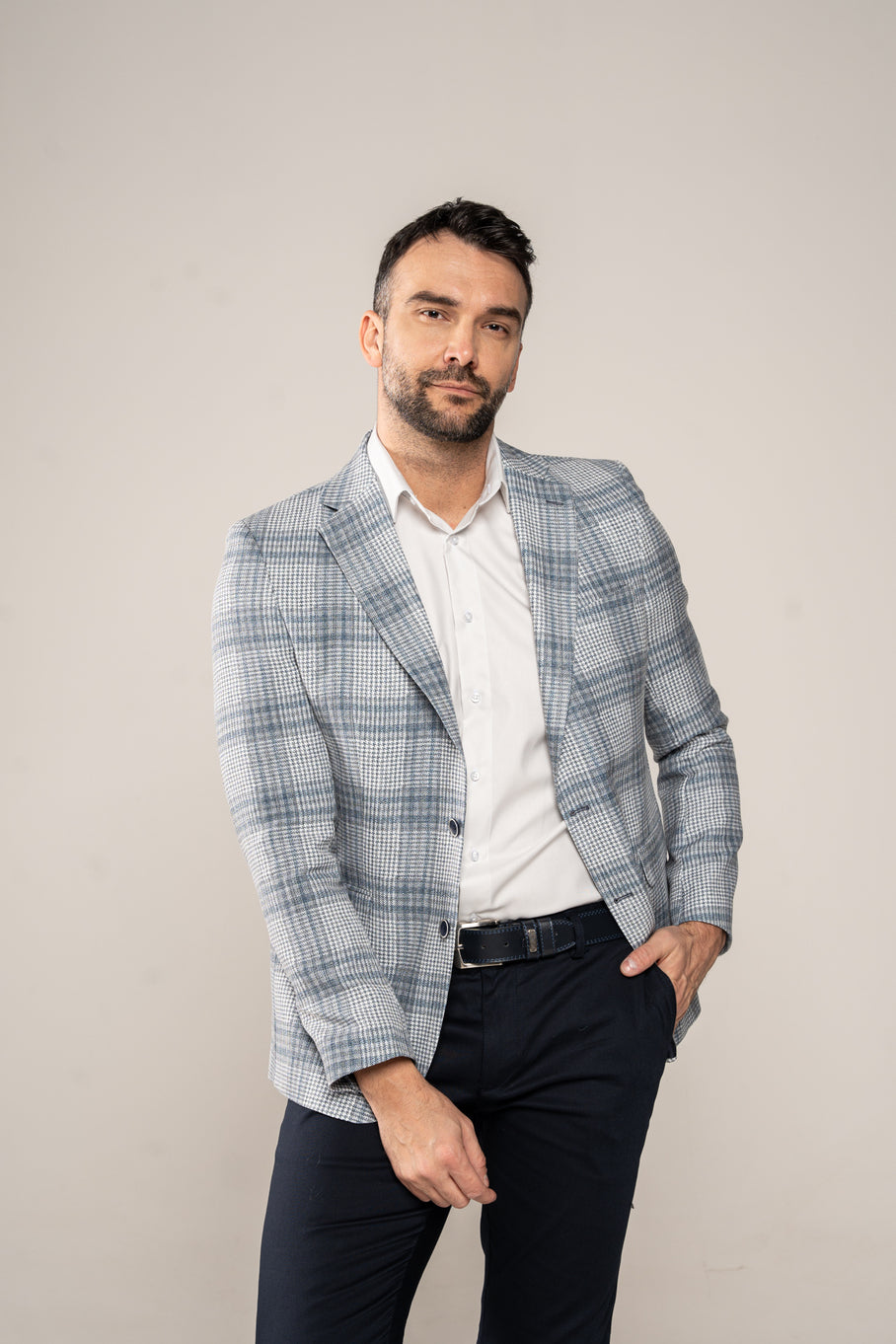 Muški sako plavi KARO 6/24