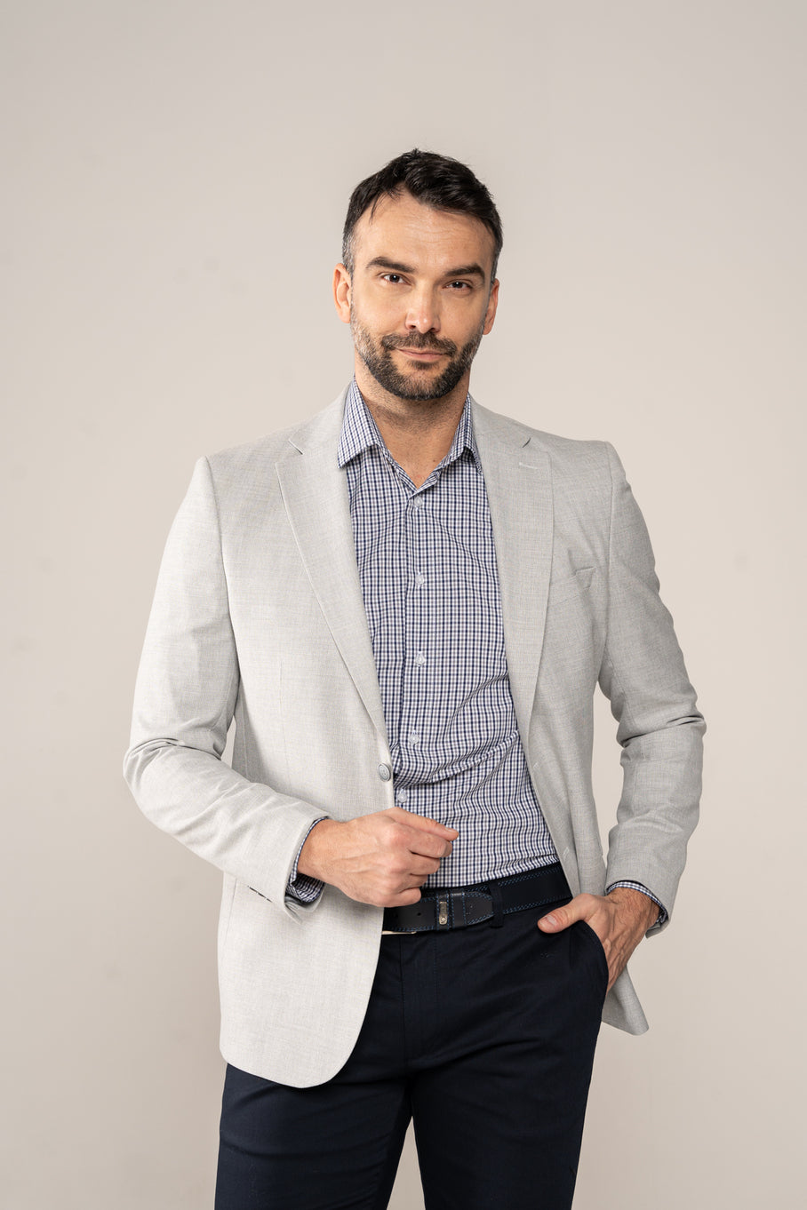 Muški sako SVETLO SIVI 4/24