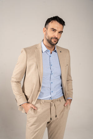 Muško odelo učkur bež