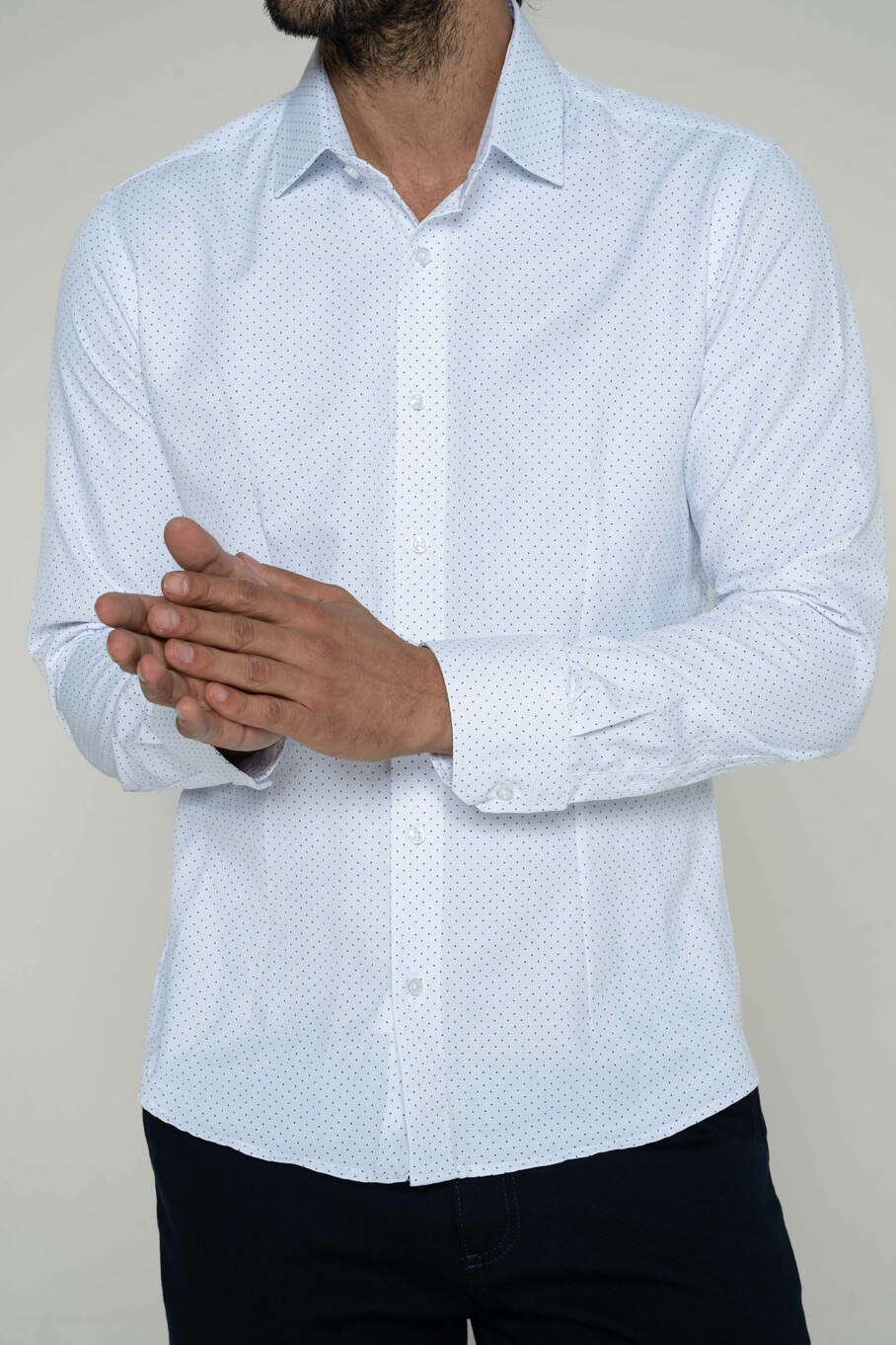 Klina duplo strukirana muška košulja
